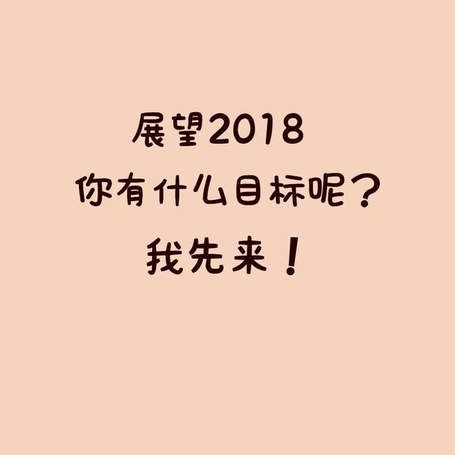 对不起,2018年的小目标,我只想._搜狐搞笑_搜狐网