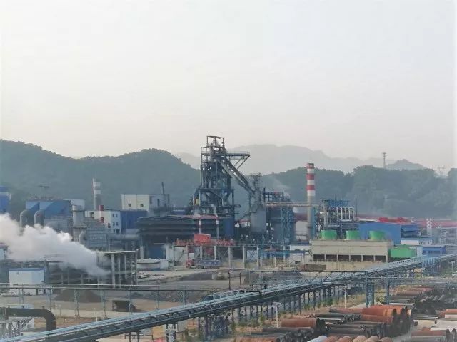 广东新兴30万吨铸管项目全景