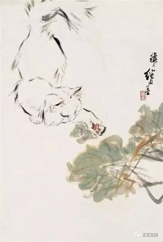 动物大师刘继卣笔下的猫,狗,太可爱了!