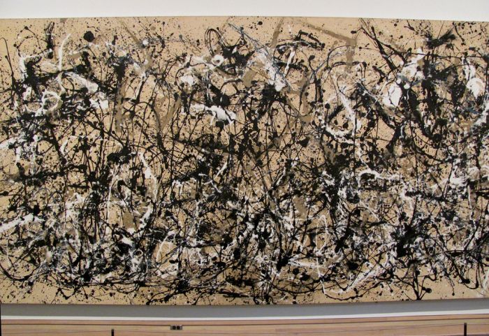 杰克逊·波洛克(jackson pollock《秋天的韵律(第30号 1950年,大