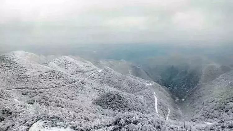 韭菜坪, 黔东南州雷公山,遵义娄山关 等一些高海拔的地方 这个冬天,也