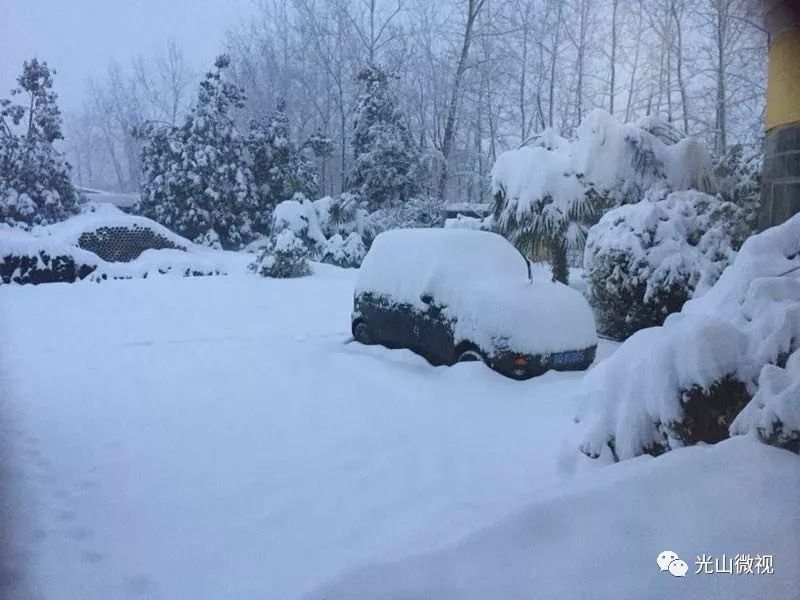 【头条】光山出现特大暴雪天气过程!漫天风雪中 ,劳动