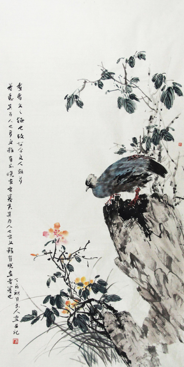 吴悦石宋唯源,和芝圃,刘贞麟,张筞,杨一墨诸先生,主攻中国传统花鸟画