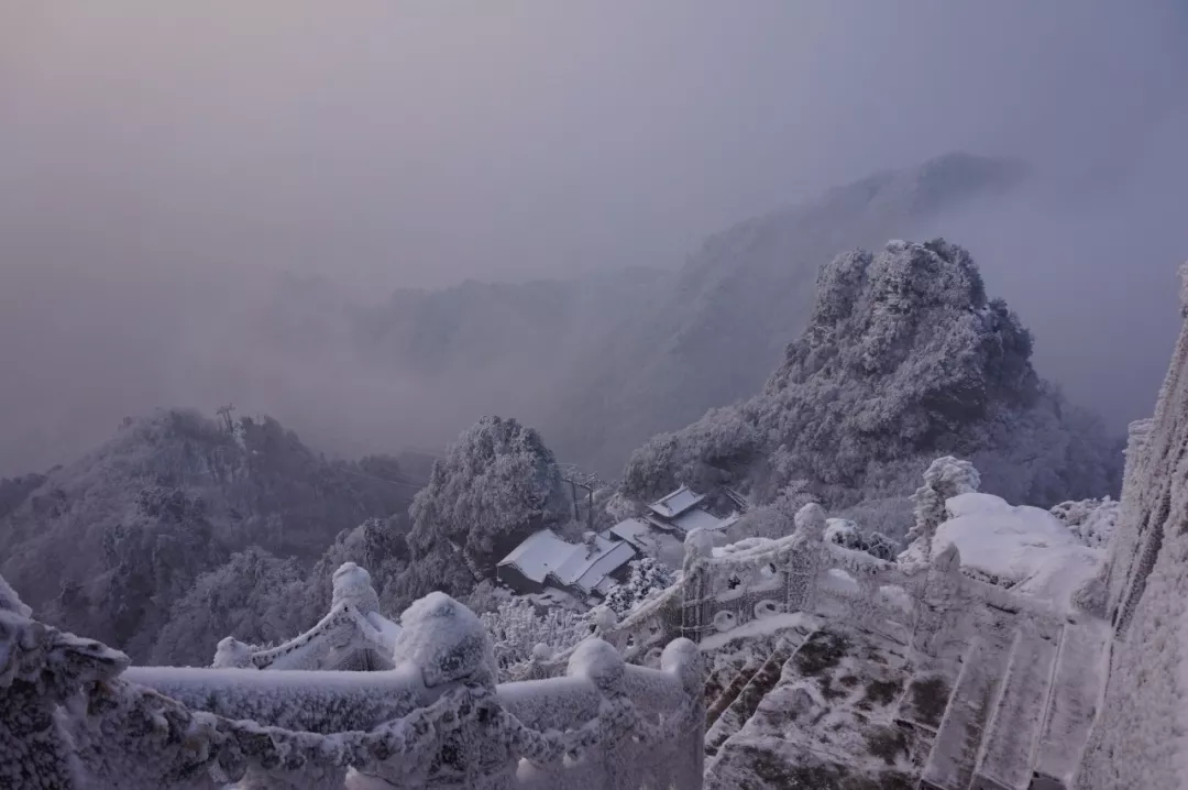 武当山大雪封山时,道人,隐士都在干什么!