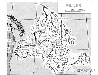 哥伦比亚河(columbia river)是北美洲西部大河之一.