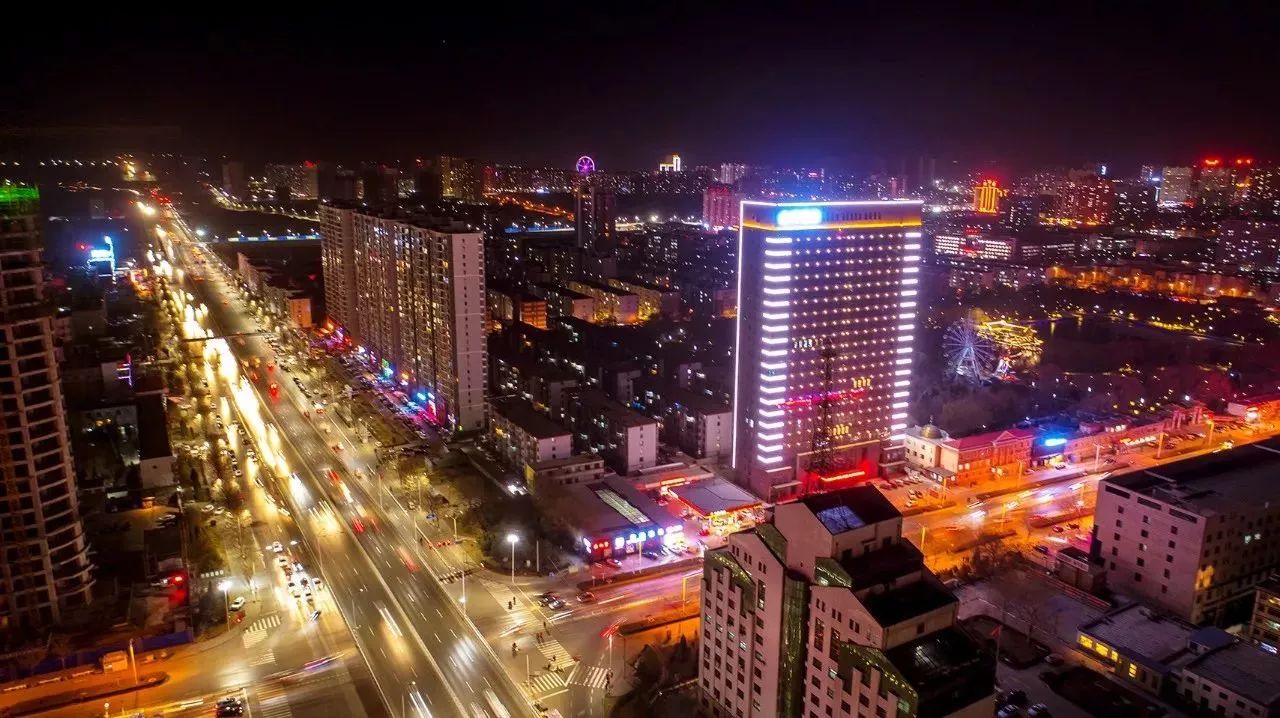 榆次夜景居然这么美!将要成为山西的"小香港