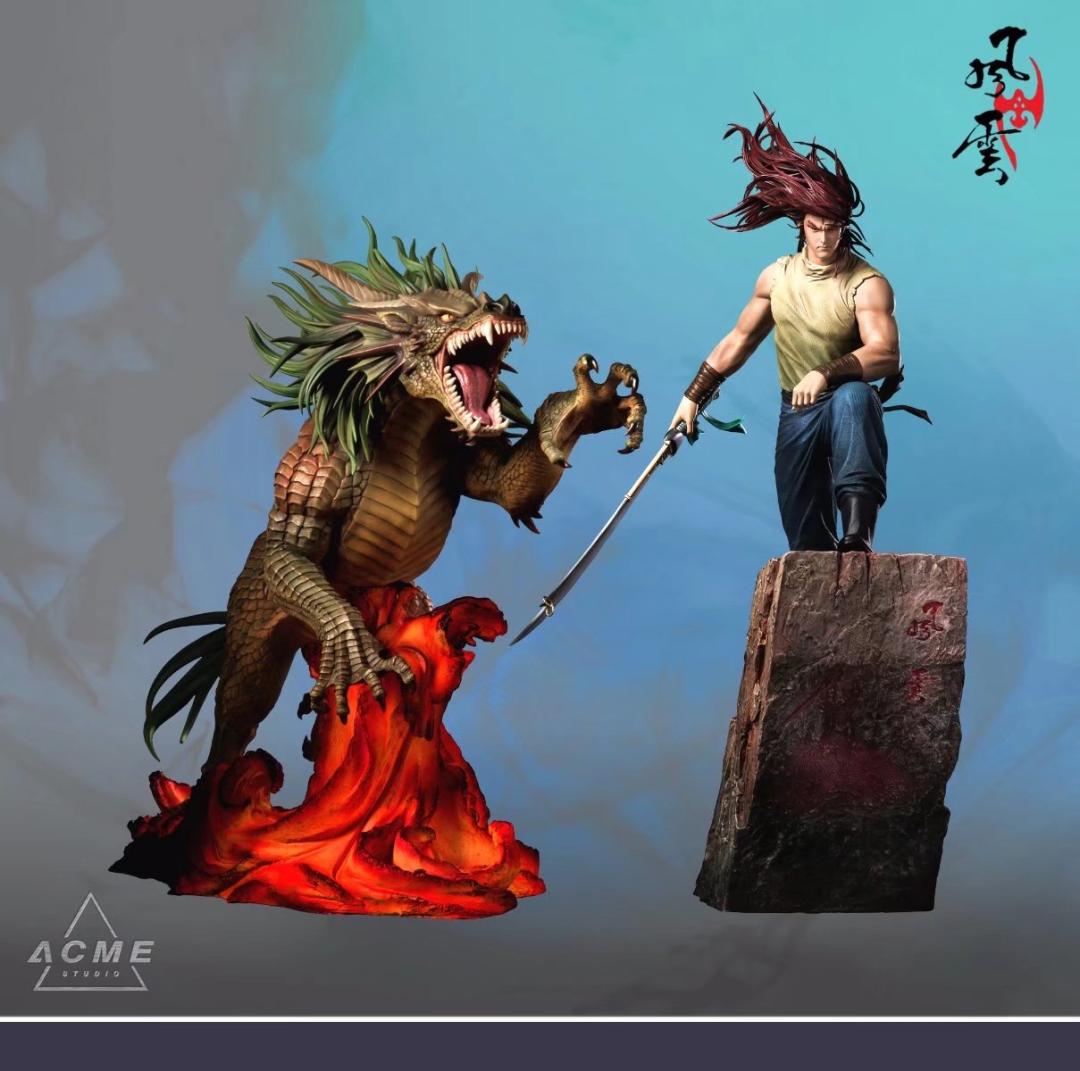 新品预定acmestudio14风云麒麟魔聂风收藏级雕像