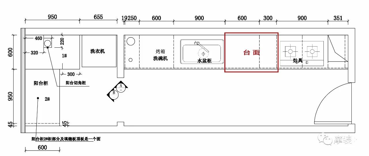 橱柜 平面设计图煎炸烹煮的时候,做饭人就是厨房的上帝,在他需要召唤