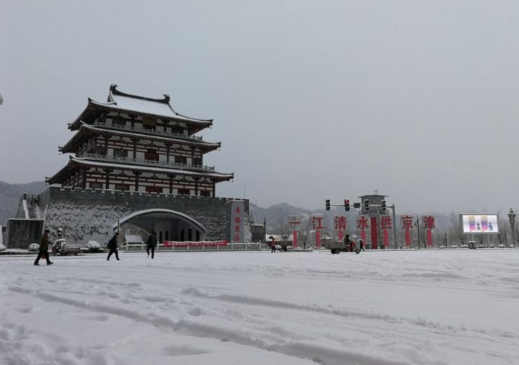 无人机航拍商洛2018年首场雪景精彩视频及各地雪景美图大放送