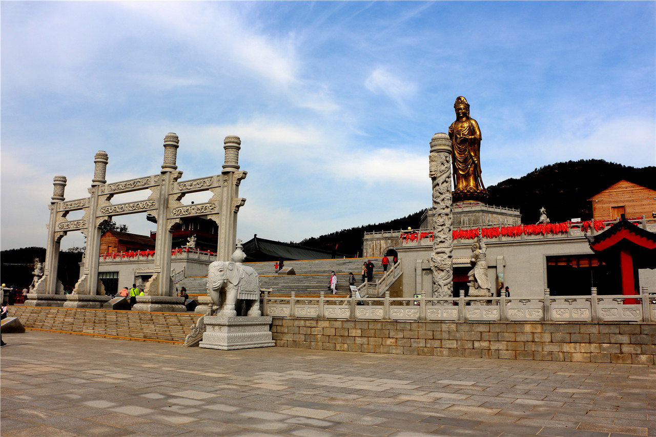 大连旅顺横山寺闲游