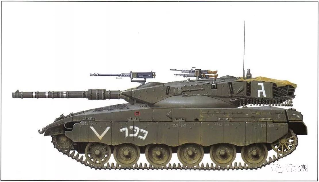 战无不胜的旋转v上世纪90年代以色列坦克装甲车辆涂装鉴赏