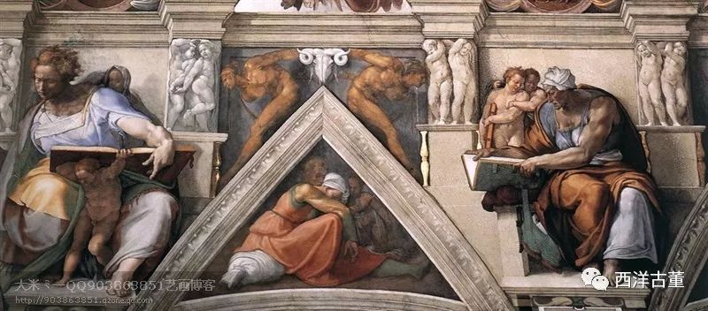 【西洋名画欣赏】梵蒂冈西斯廷大教堂巨制壁画《创