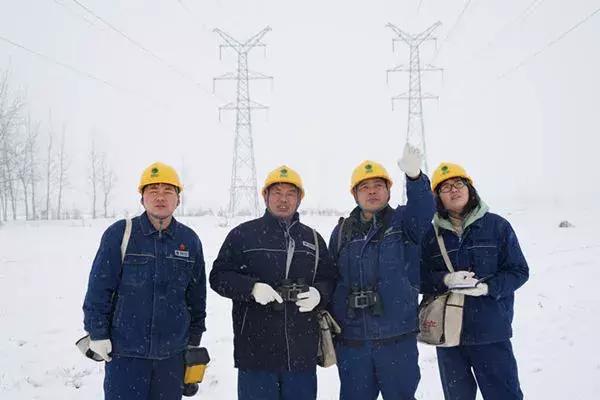 听说你们在堆雪人,而国家电网人在