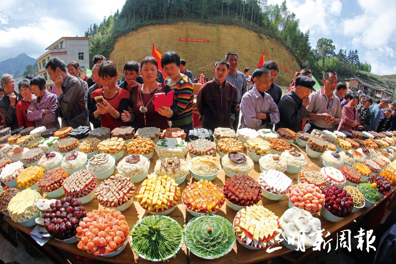 祭祀五谷丰登(刘冬春 摄) 夏茂,三明大粮仓