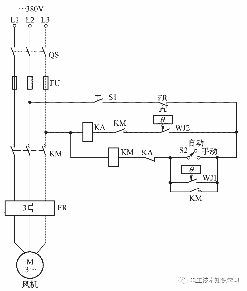 28例电气自动控制电路图,都是干货,快收藏吧-电工技术