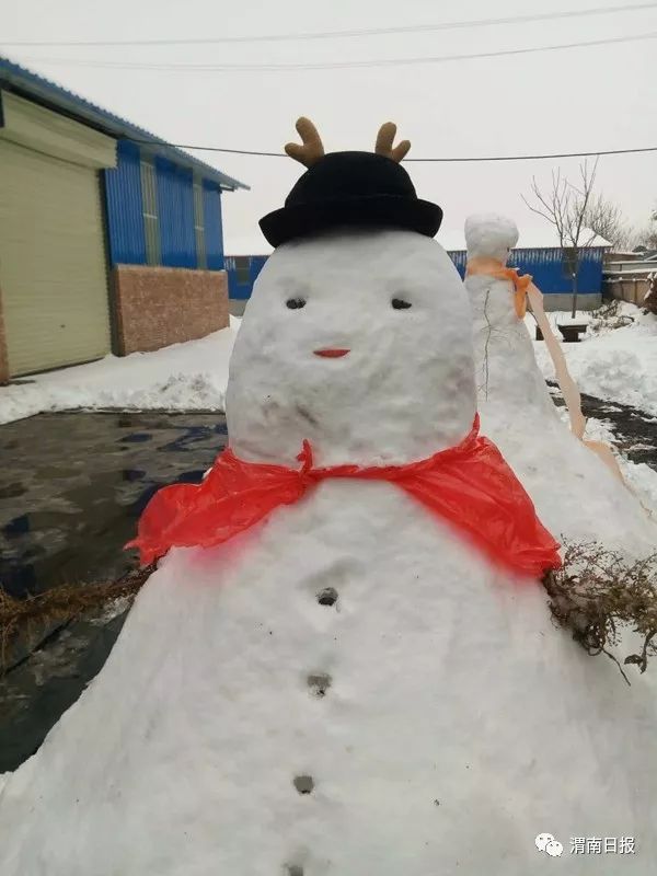 小编挑选了一些雪人的照片明天你可以模仿了