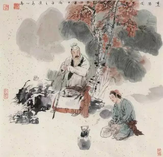 烹雪煮茶,是古代文人们喜爱的雅事之一.掬一捧无瑕的白雪,倾入釜甑