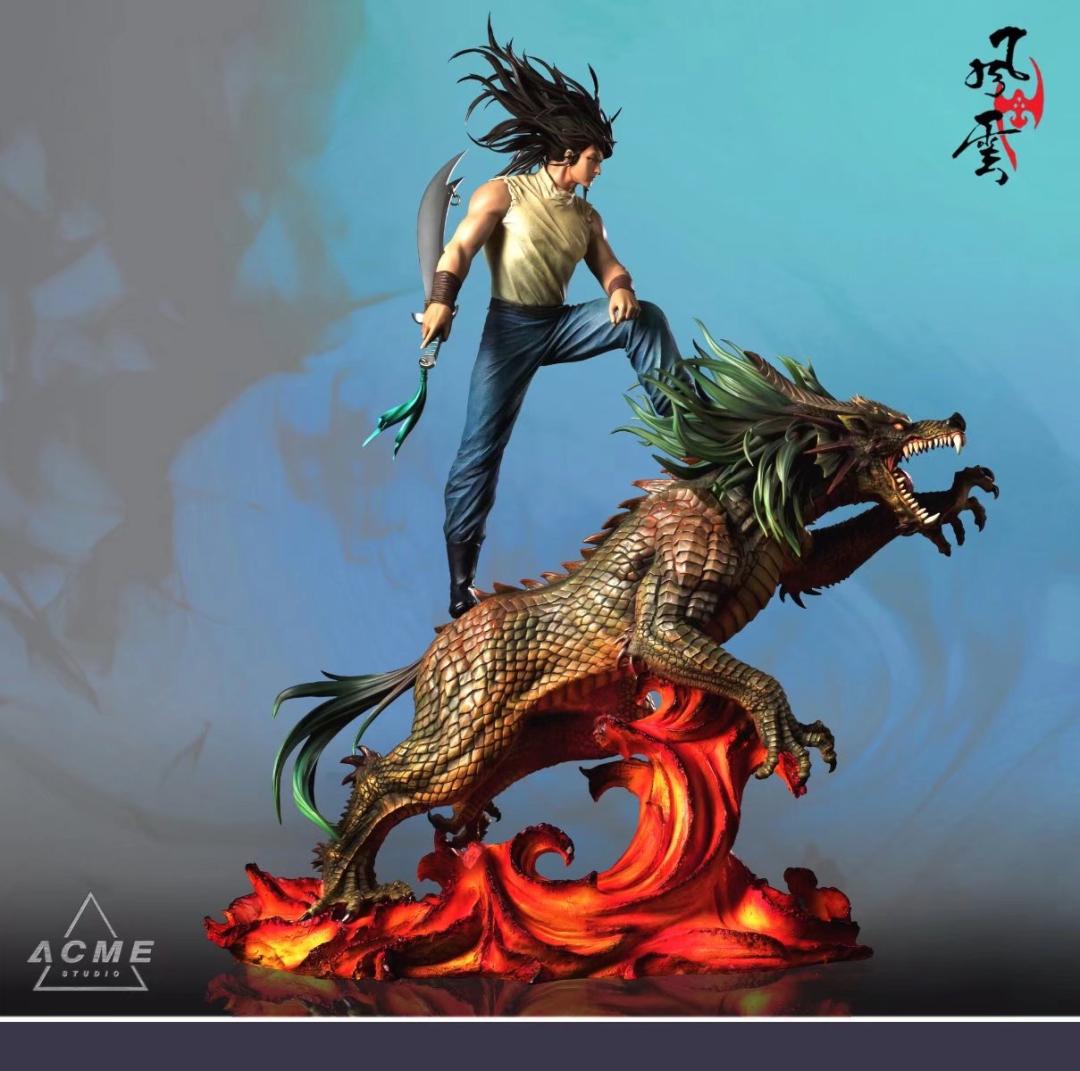 新品预定acmestudio14风云麒麟魔聂风收藏级雕像