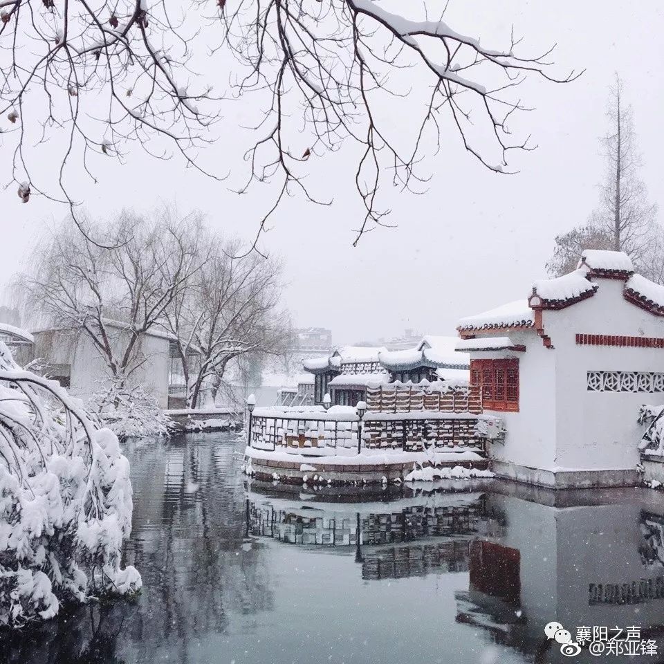 襄阳最美雪景在哪里?答案都在这儿.