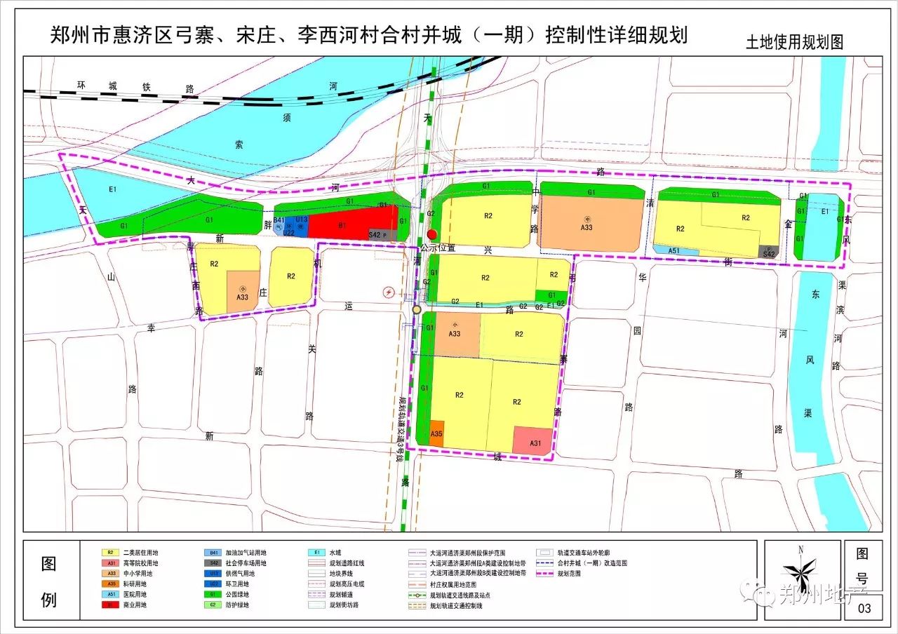 一周规划荣盛华府绿都锦苑弓寨宋庄李西河村合村并城融创中原壹号院西