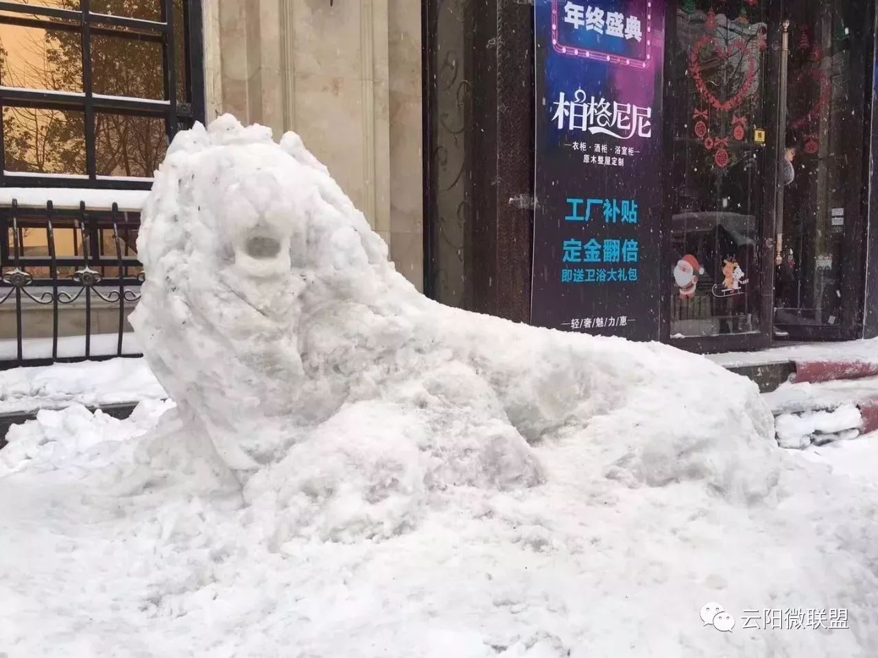 暴雪过后,南阳雪人大比拼!笑死人不偿命!