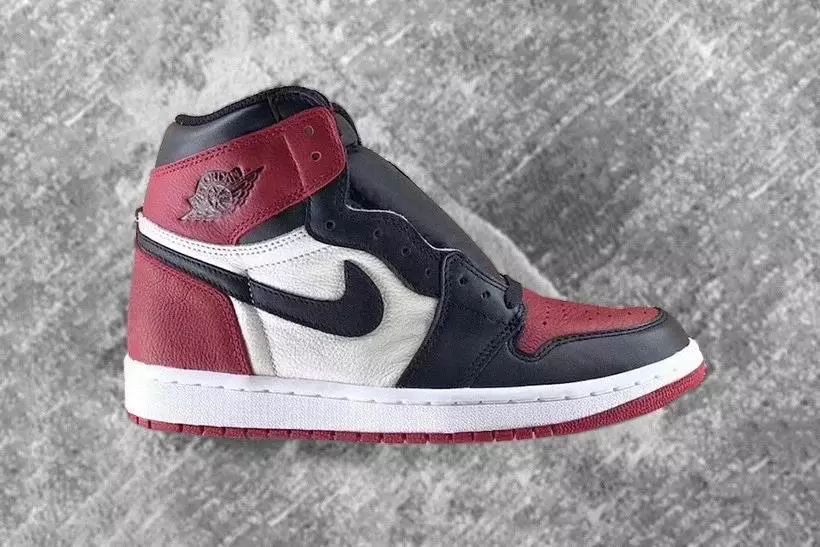 据悉以红白黑为主色调的「bred toe」将   月    日登场