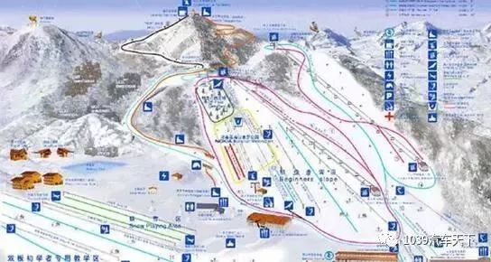 南山滑雪场最大的滑雪场