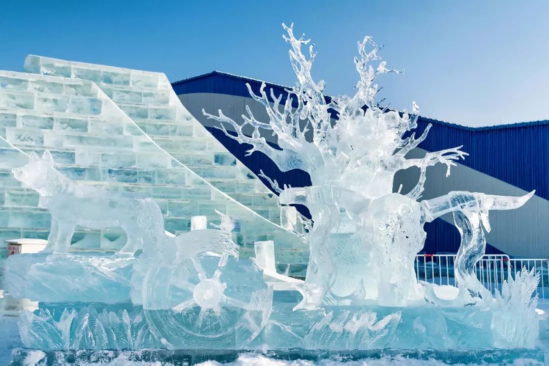 冰雕注入国际范儿,第七届哈尔滨国际组合冰雕比赛圆满