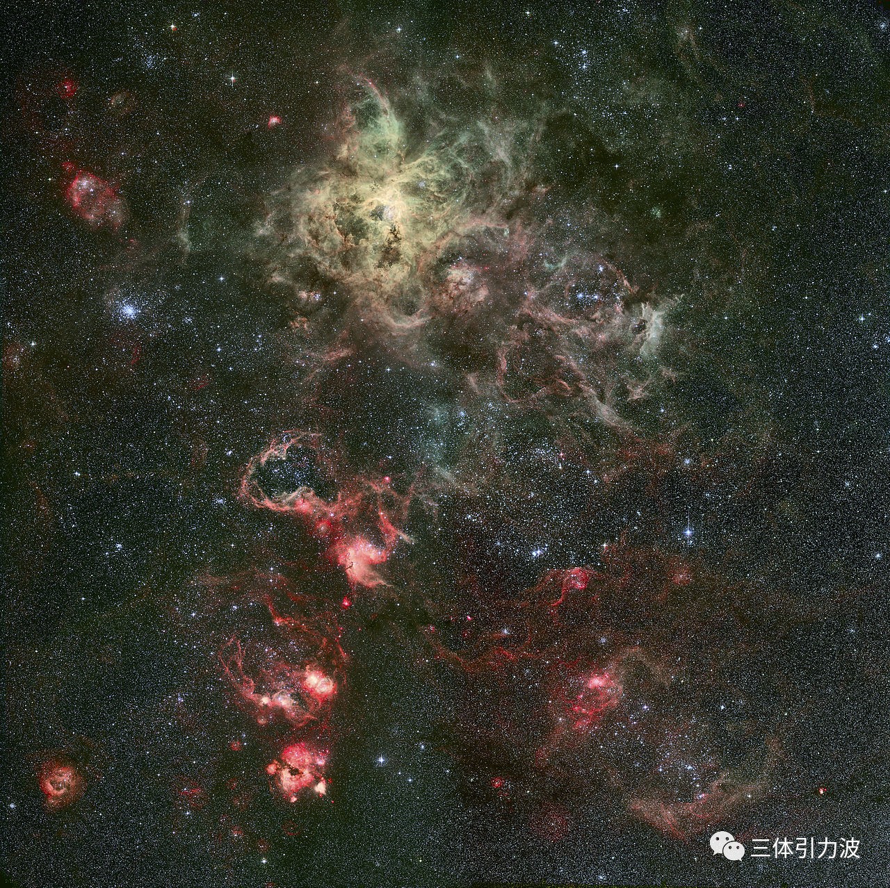 《科学》发布:蜘蛛星云突现大量大恒星