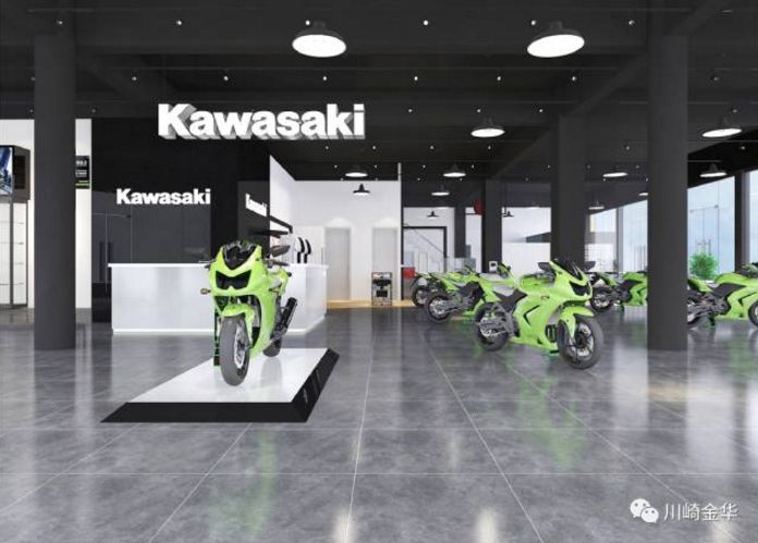 川崎金华店 kawasaki 川崎摩托授权4s店