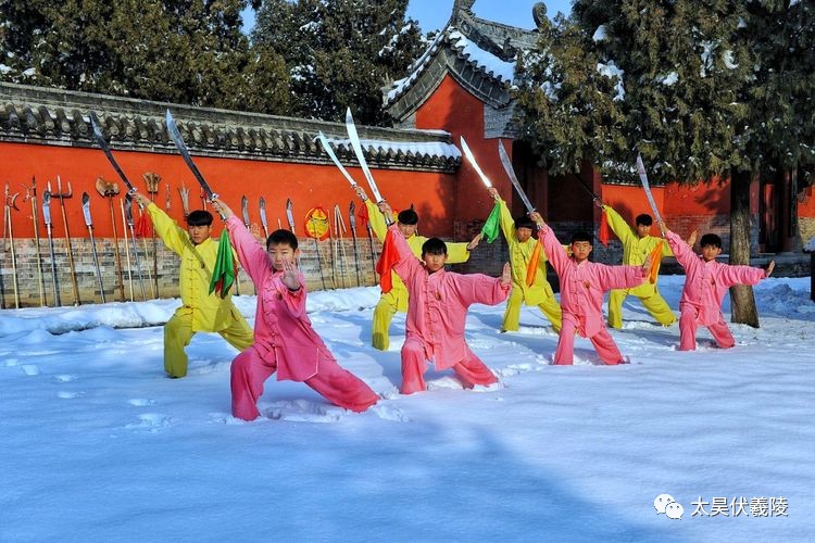 雪地"武舞"尽展中国功夫