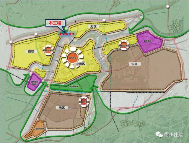 根据《衢州市城市总体规划(修改)(2006—2020)》,我市中心城区远期将