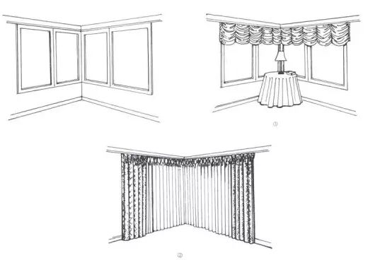这些异形窗户如何设计窗帘?答案都在这里!
