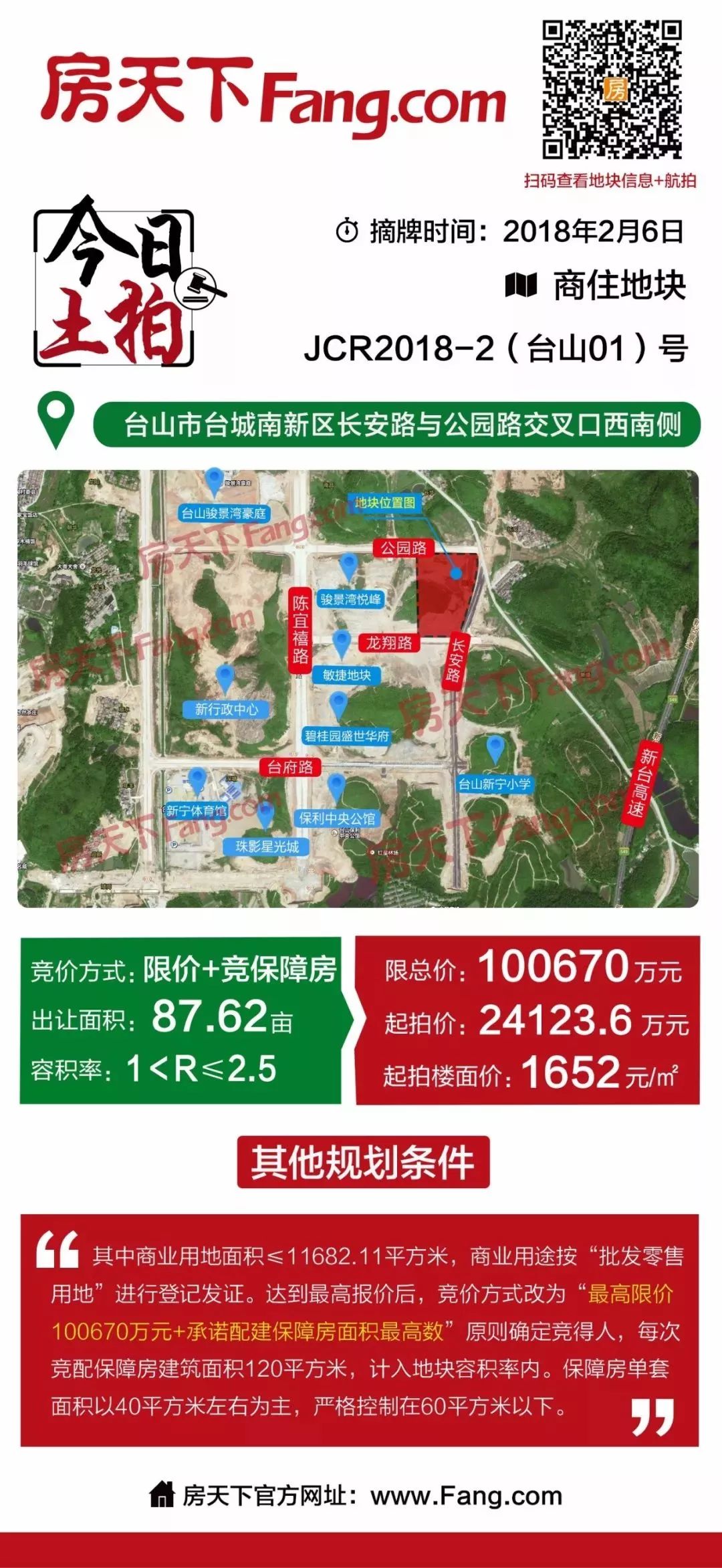 2017年台山土拍市场高潮不断,2018年土地市场,首先由台山台城南新区