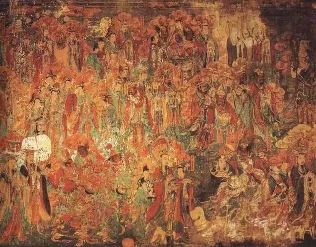 画人物画的真经,中国传统壁画欣赏