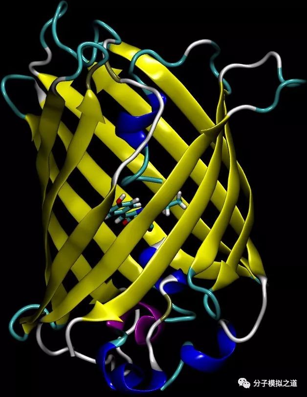 amber基础教程b5模拟绿色荧光蛋白及构建修饰的氨基酸残基