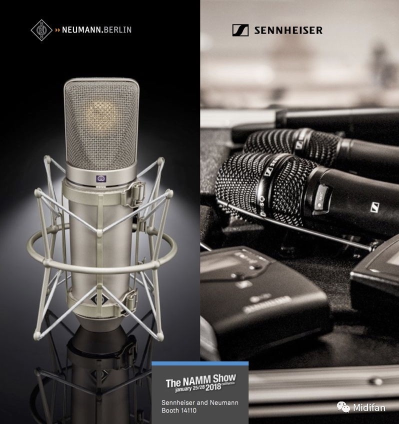 sennheiser 和 neumann 将在 namm 2018 复刻 u 67 电子管话筒和新