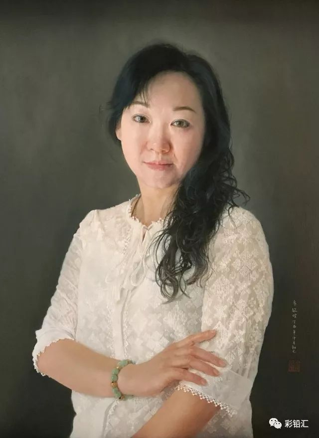 画与人唐铭宜大师级彩铅怎能不看附彩铅人像绘制过程图