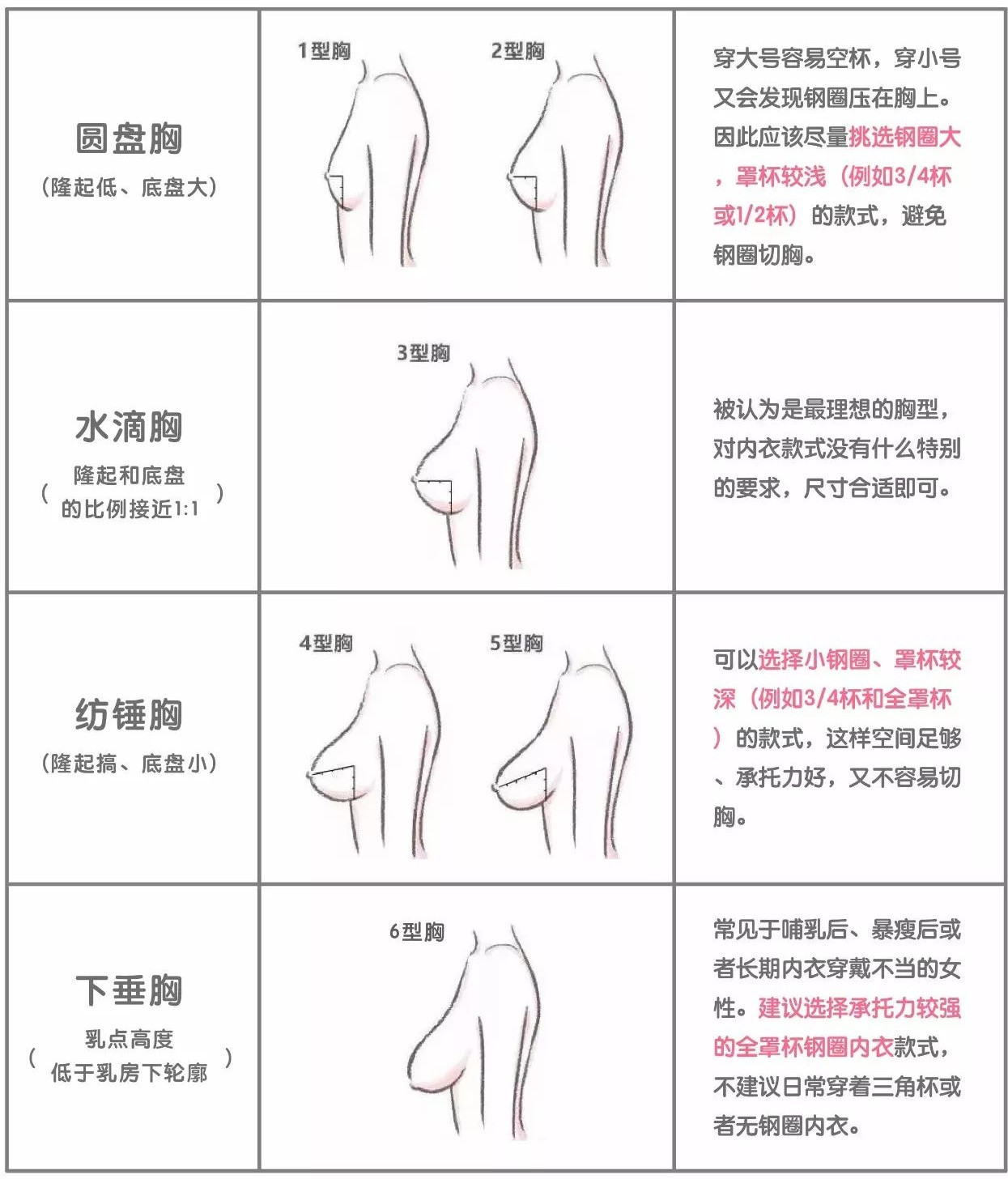 内衣尺码与体重_内衣尺码用体重对照表(3)