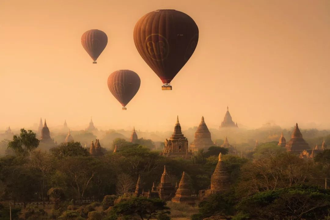 昂山素季的精神也是缅甸, 这一次, 河轮,热气球…… 让我们一起换个