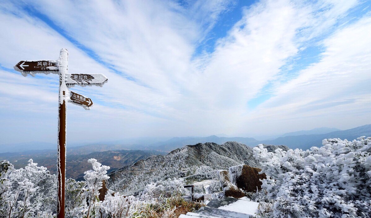 【1月10日】九仙山2018年第一场雾凇,千万不要错过!