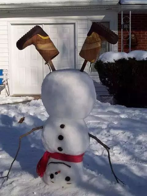 2018年第一场雪,设计师堆雪人攻略