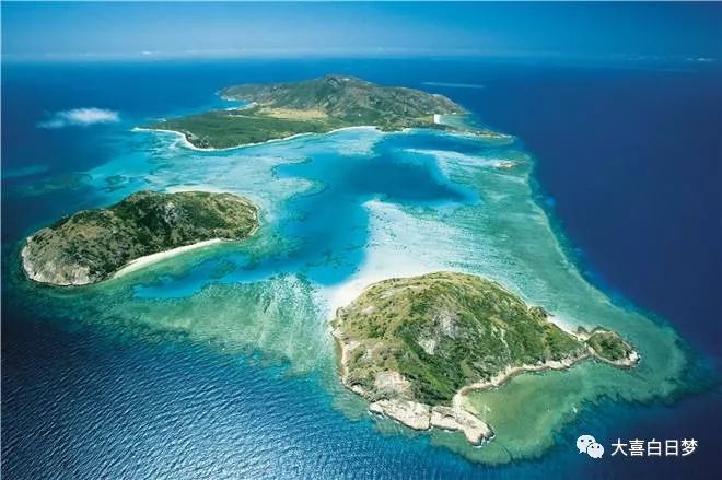 (图片取自澳旅局官网,从左到右分别是珊瑚礁,沙洲及岛屿)