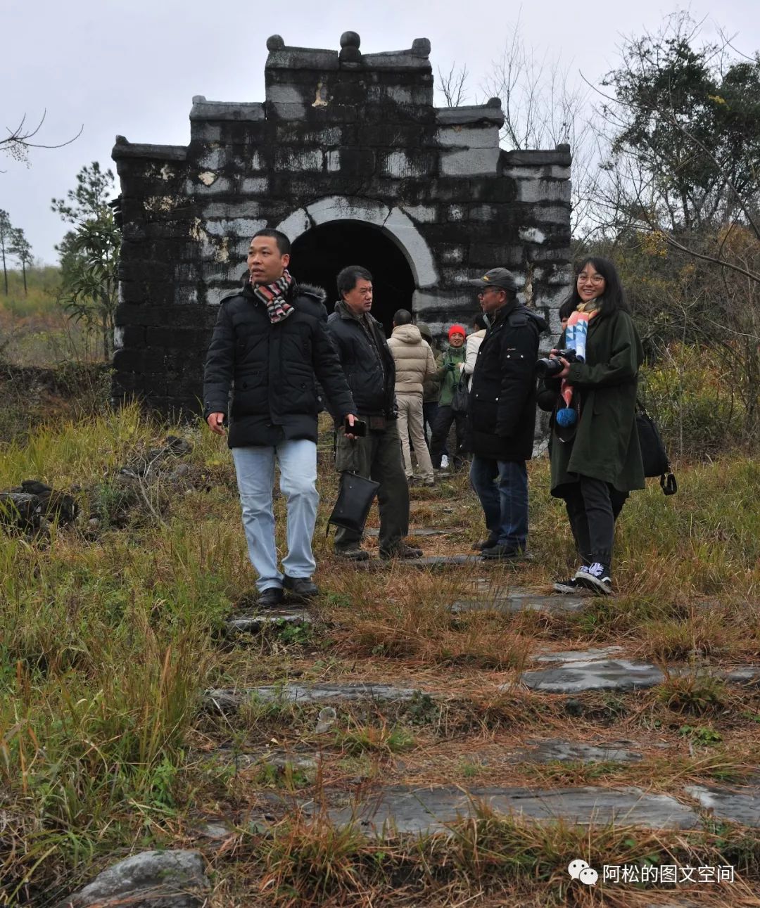 南天门秦汉古道上怀古刘禹锡纪念馆曹春生馆长的精彩讲解留下美好回忆