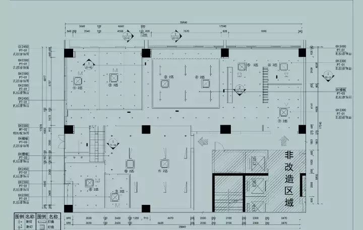 01,预留窗帘盒(180-250).(表面要用石膏板封面)