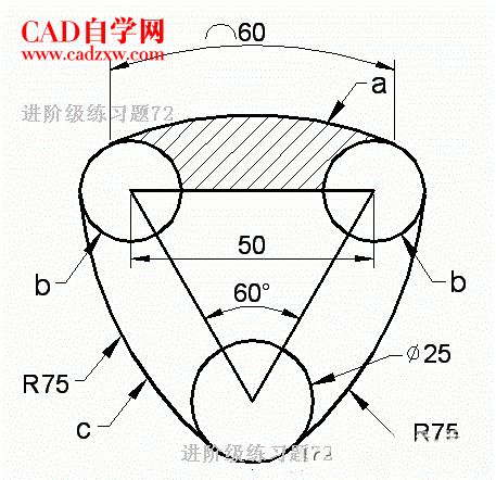 cad进阶级练习题及详细答案72