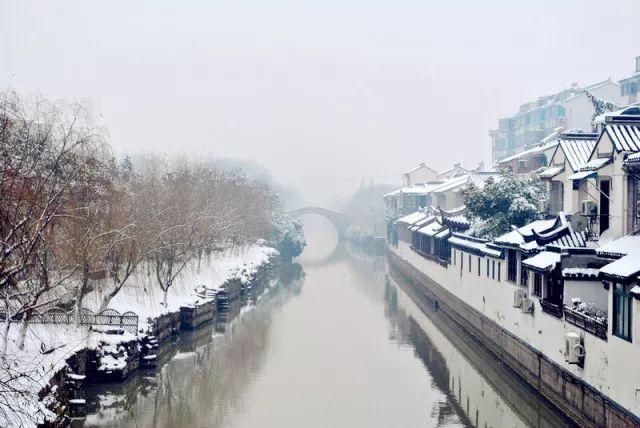 但莫旅行过去苏州的冬天是什么样子