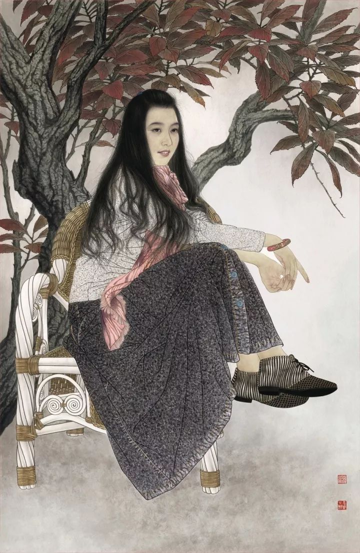 宋彦军|现代青年女性画作欣赏(88幅)