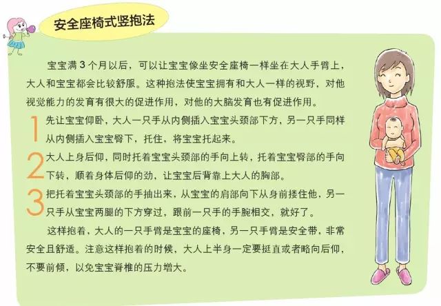 宝宝出生后那么小应该怎么抱?图解教你正确抱娃姿势!