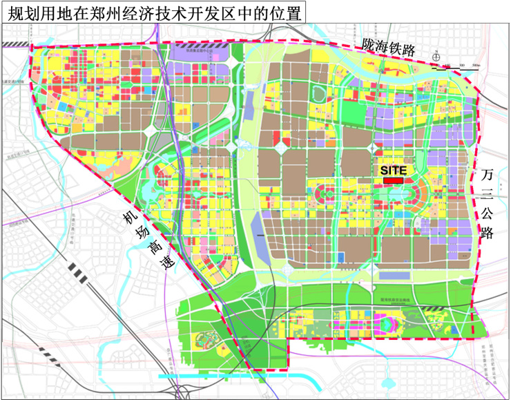 今天,郑州市济开发区公示了一则城乡规划:宇和路以北礼通街
